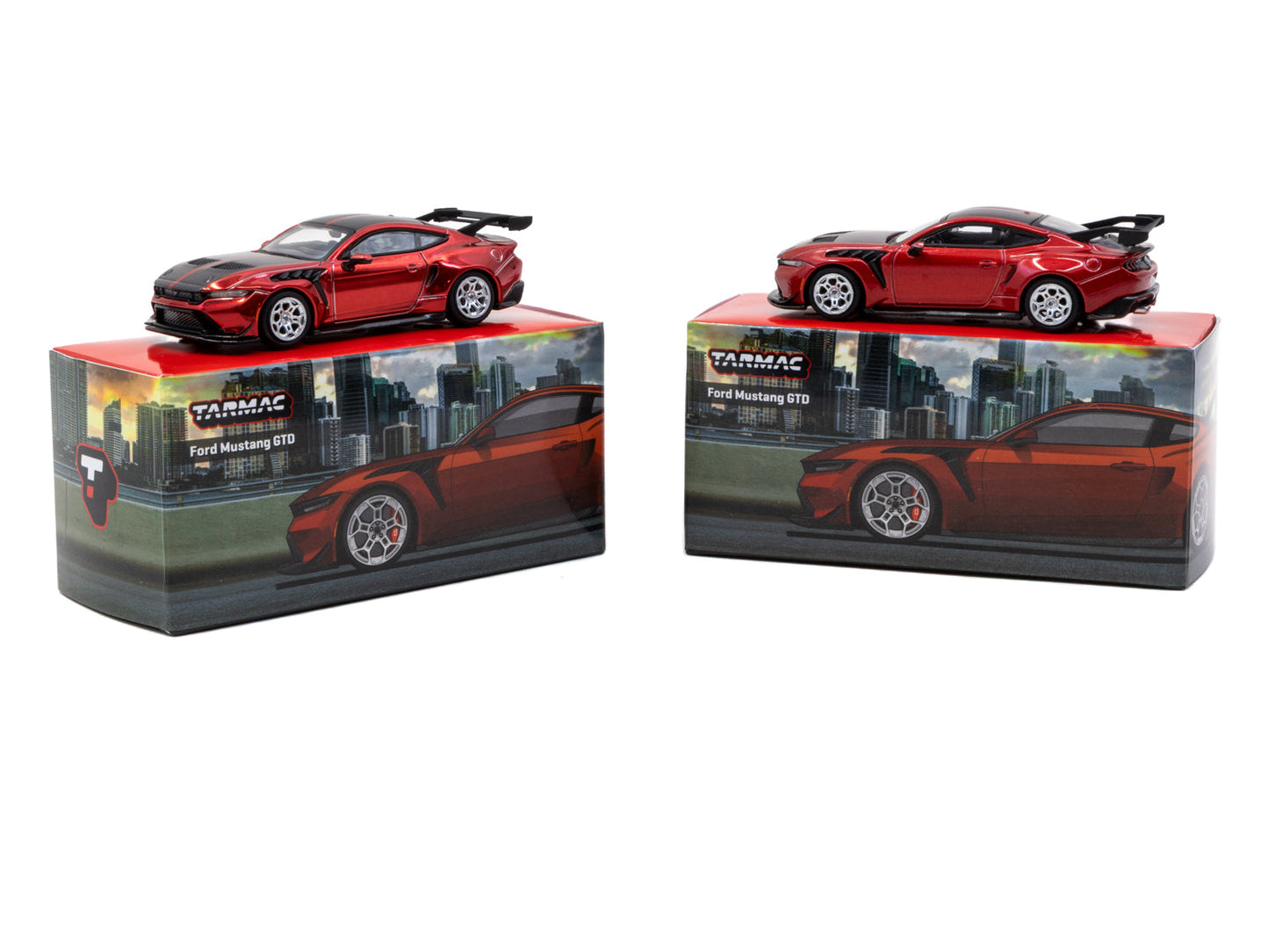 Tarmac Works Ford Mustang GTD – Verpackung Papierbox