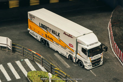 Mitsubishi Fuso Super Great LB-TRUCKS Weiß – 1:64