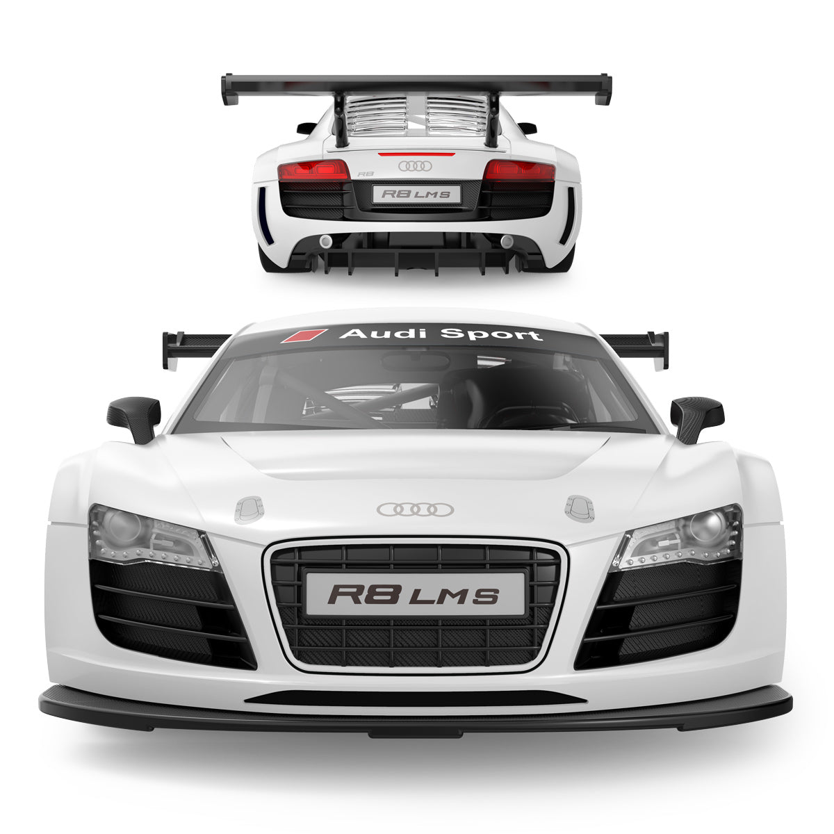 Audi R8 LMS Weiß 1:24