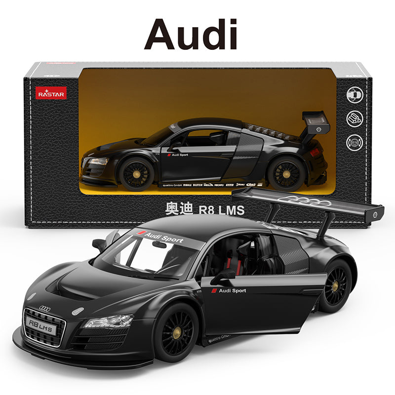 Audi R8 LMS Schwarz 1:24