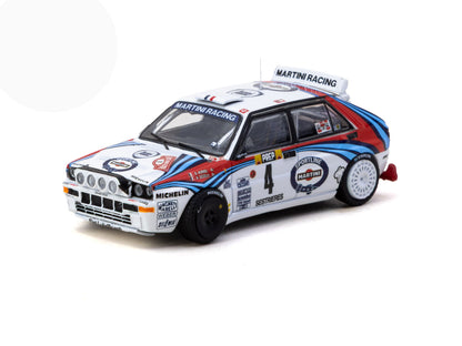 Tarmac Works 1:64 Lancia Delta HF Integrale Monte Carlo Rally 1992 - Seitenansicht
