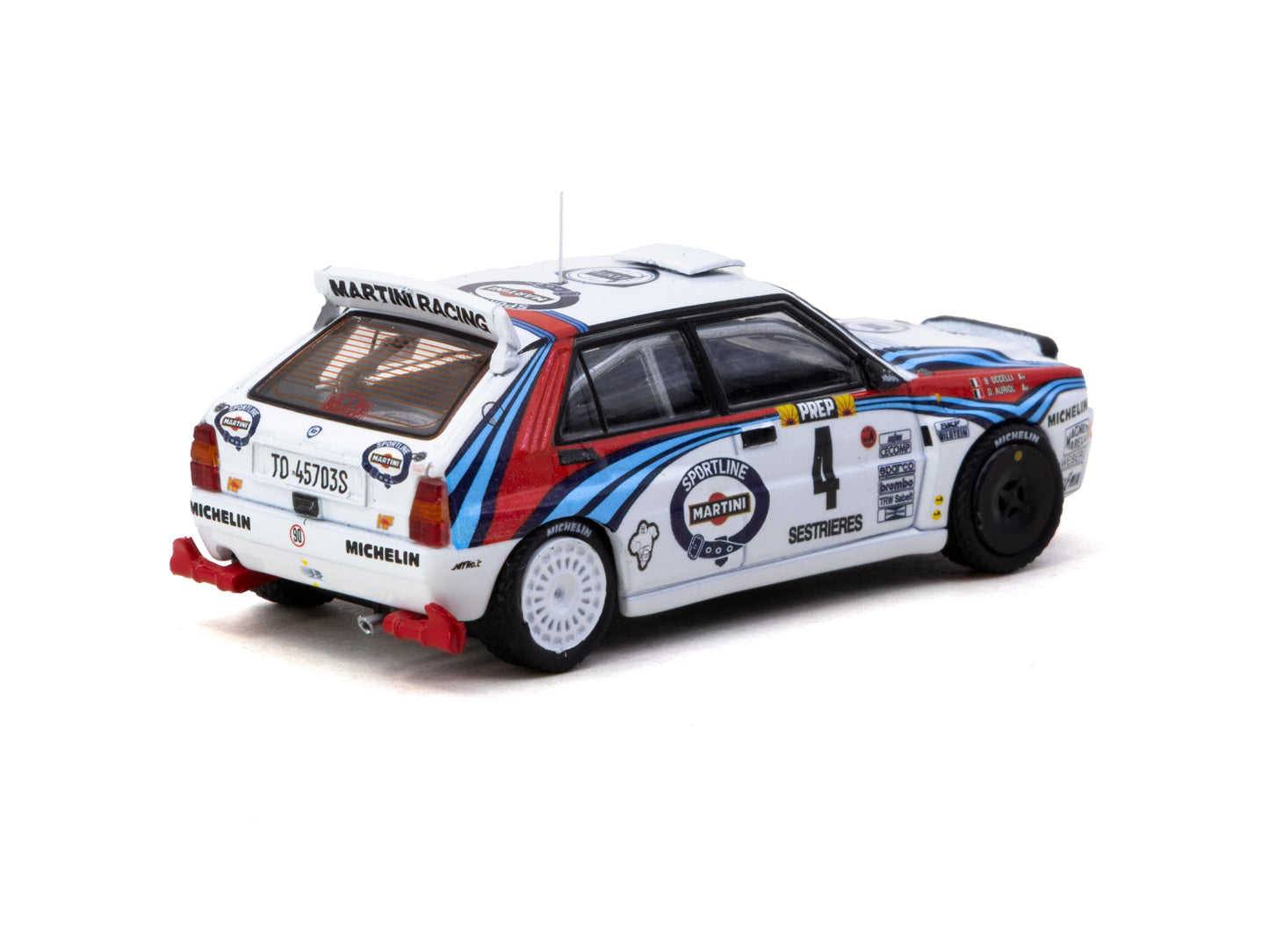 Tarmac Works 1:64 Lancia Delta HF Integrale Monte Carlo Rally 1992 - Detailansicht