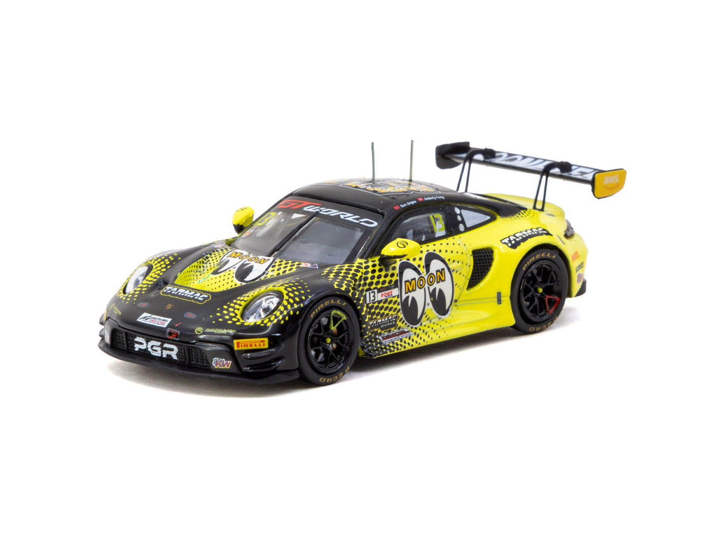 Porsche 911 GT3 R Phantom Global Racing #13 – Heckansicht