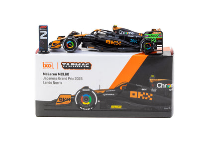 McLaren MCL60 1:64 Modellauto Lando Norris – Detailaufnahme