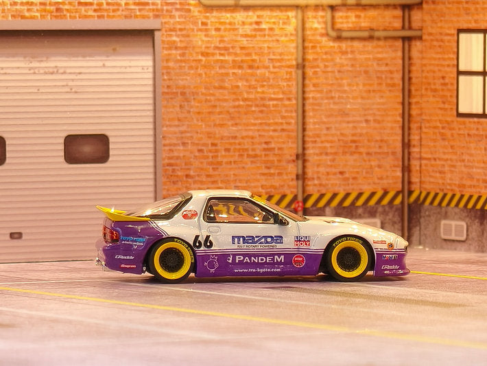 Pandem Mazda RX-7 FC3S #66 – White & Purple